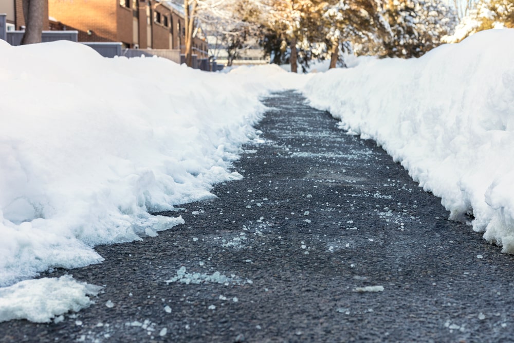 How Does Salt Affect Asphalt and Concrete