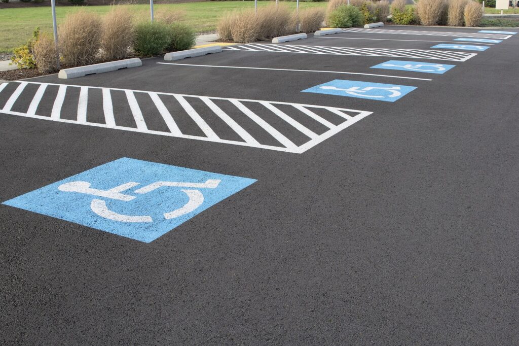 Navigating ADA Compliance Essential Considerations for Accessible Parking Lot Striping