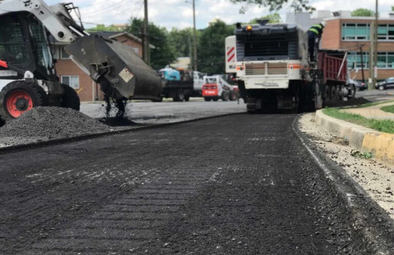 asphalt milling project